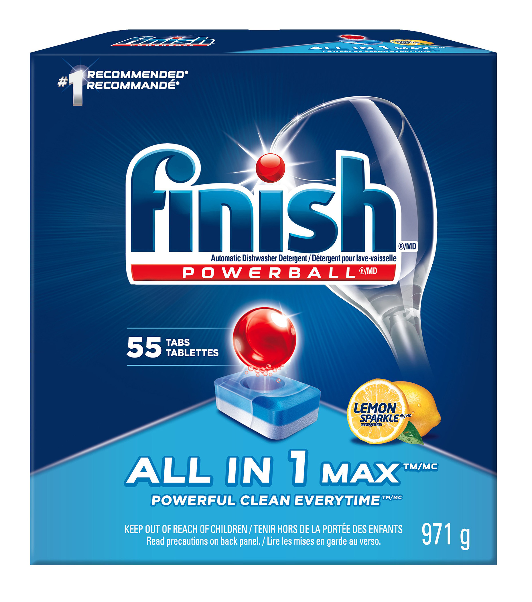 FINISH Powerball All In 1 Tabs  Lemon Scent Canada